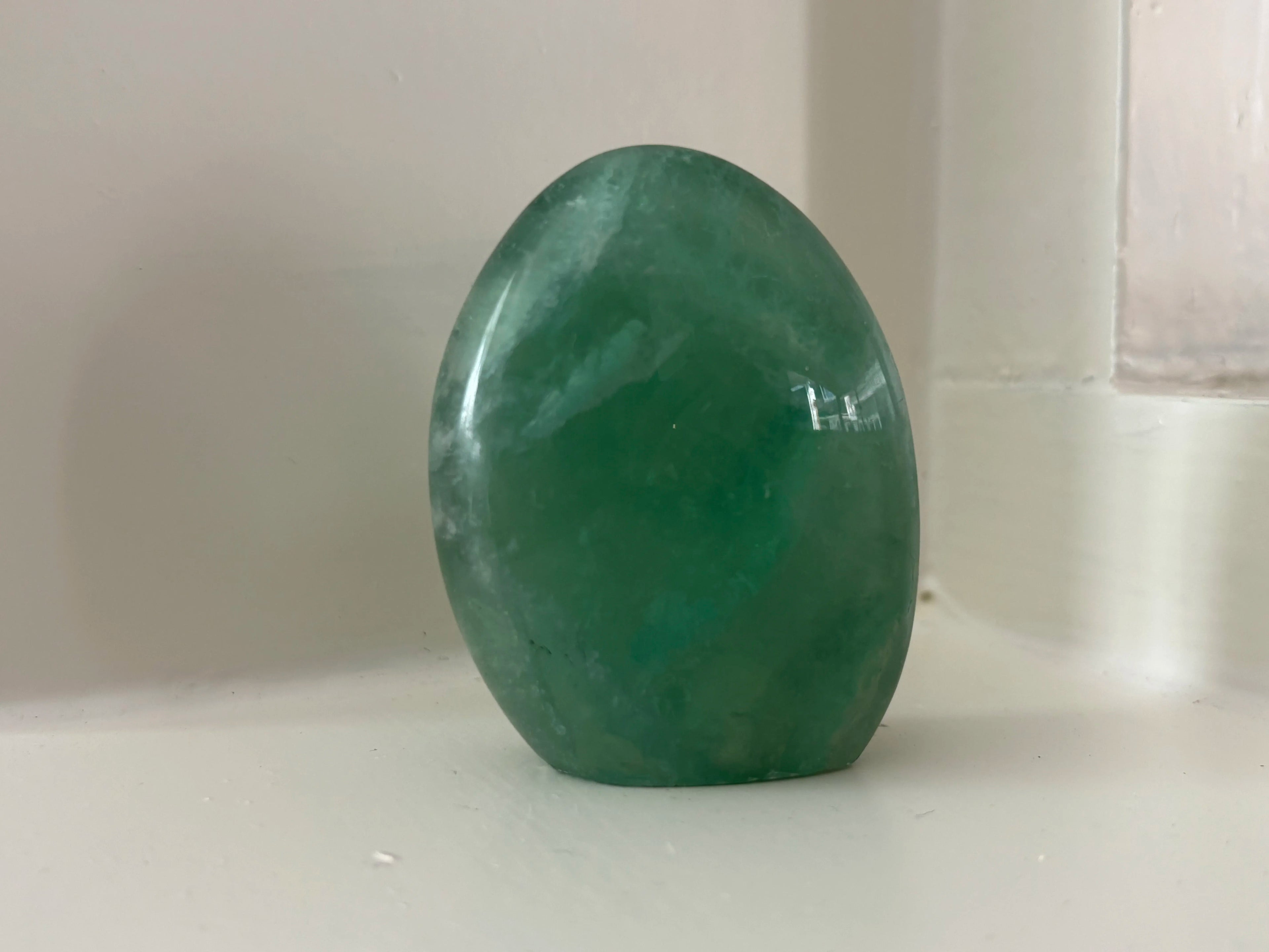 Freeform Fluoriet Sculptuur