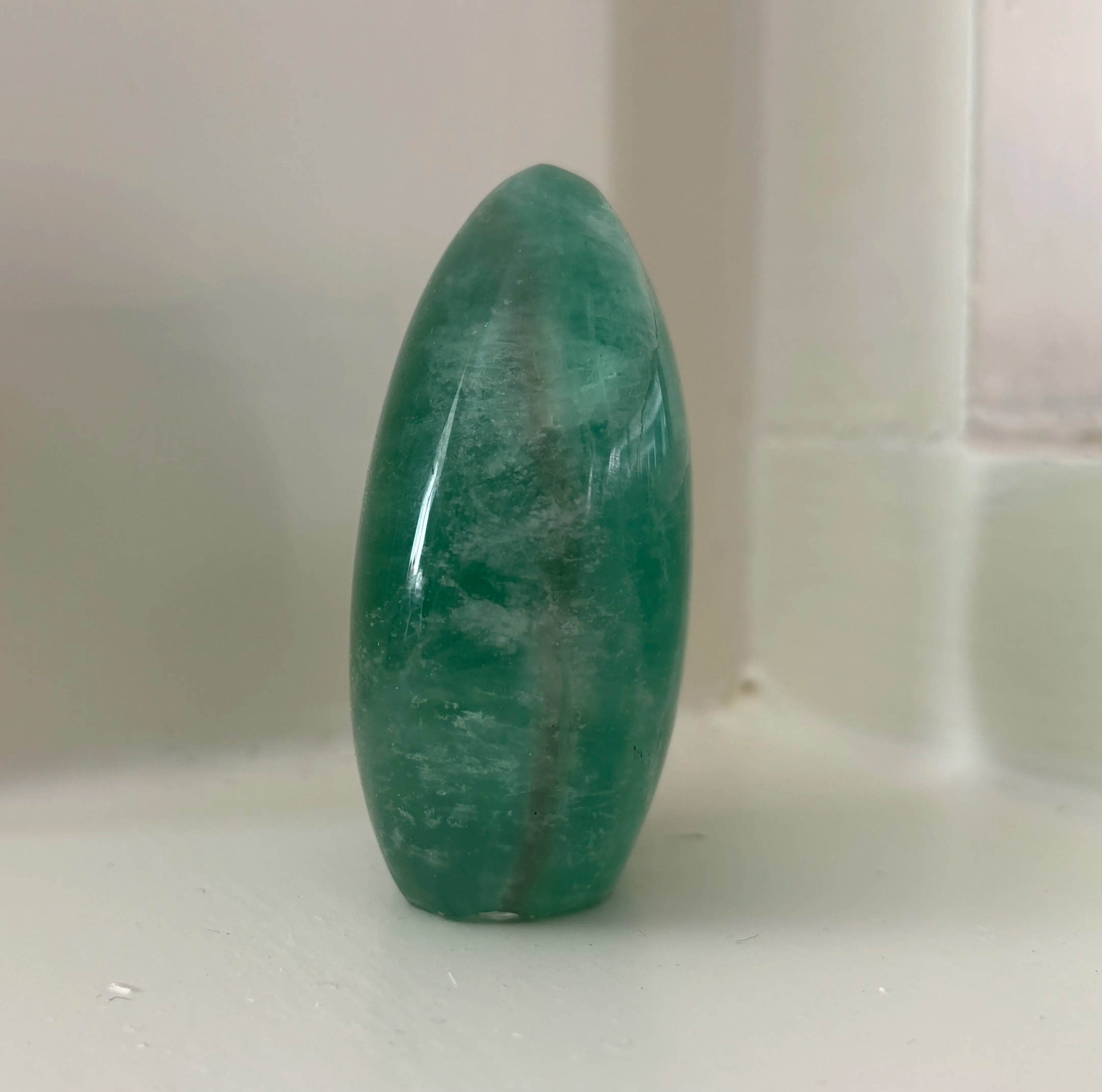 Freeform Fluoriet Sculptuur