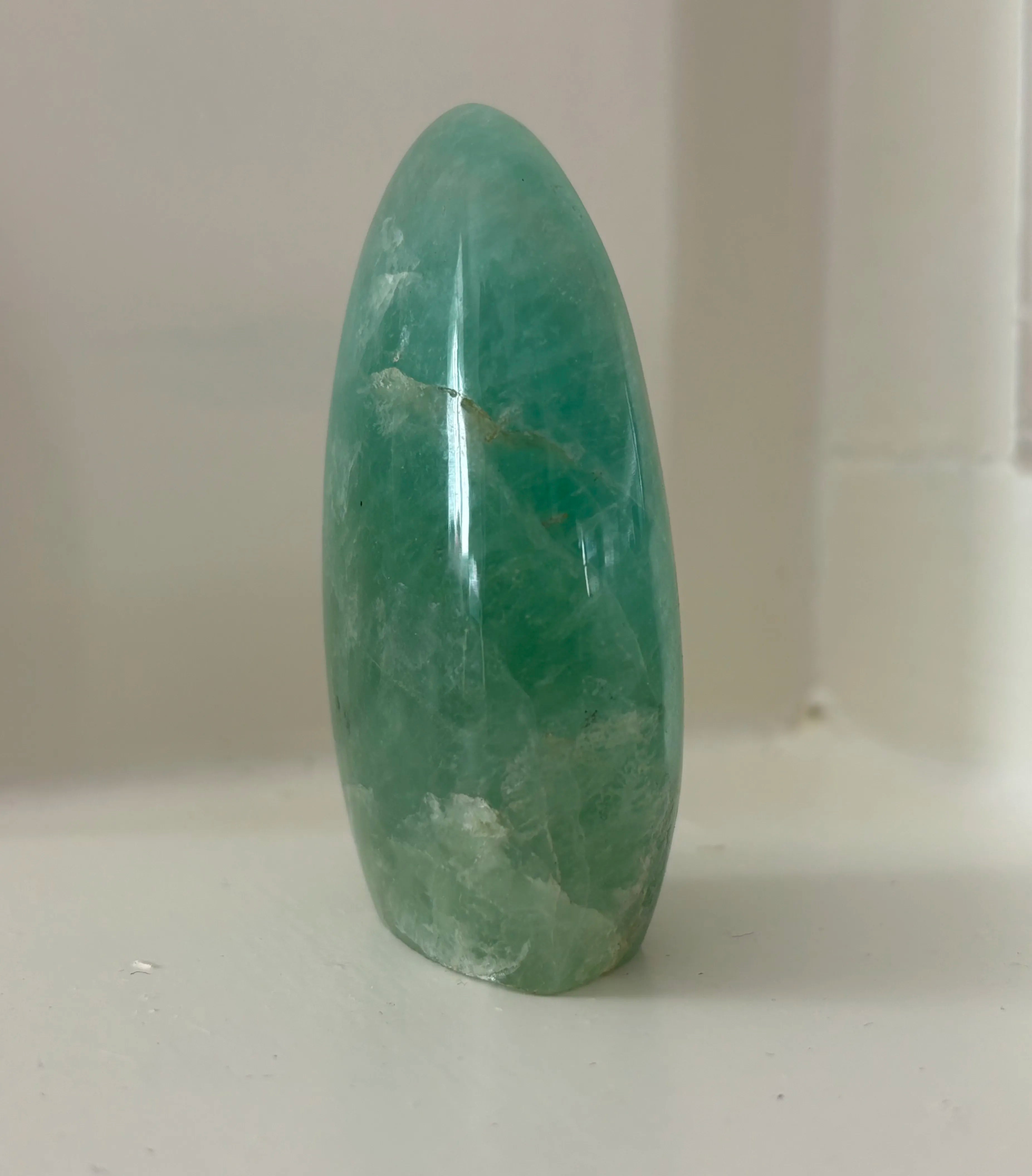 Freeform Fluoriet Sculptuur