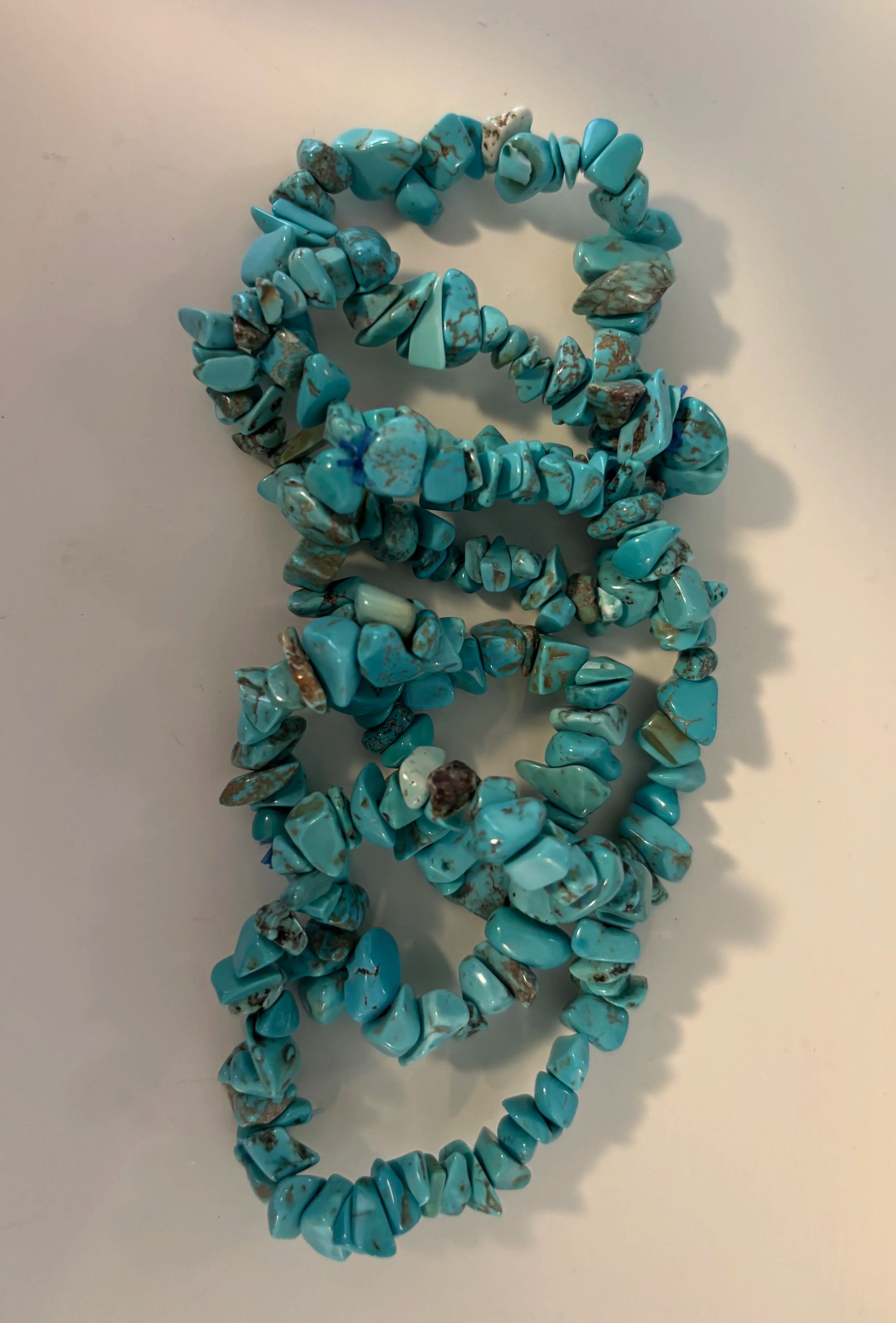 Kinderarmbandje split blauwe magnesiet