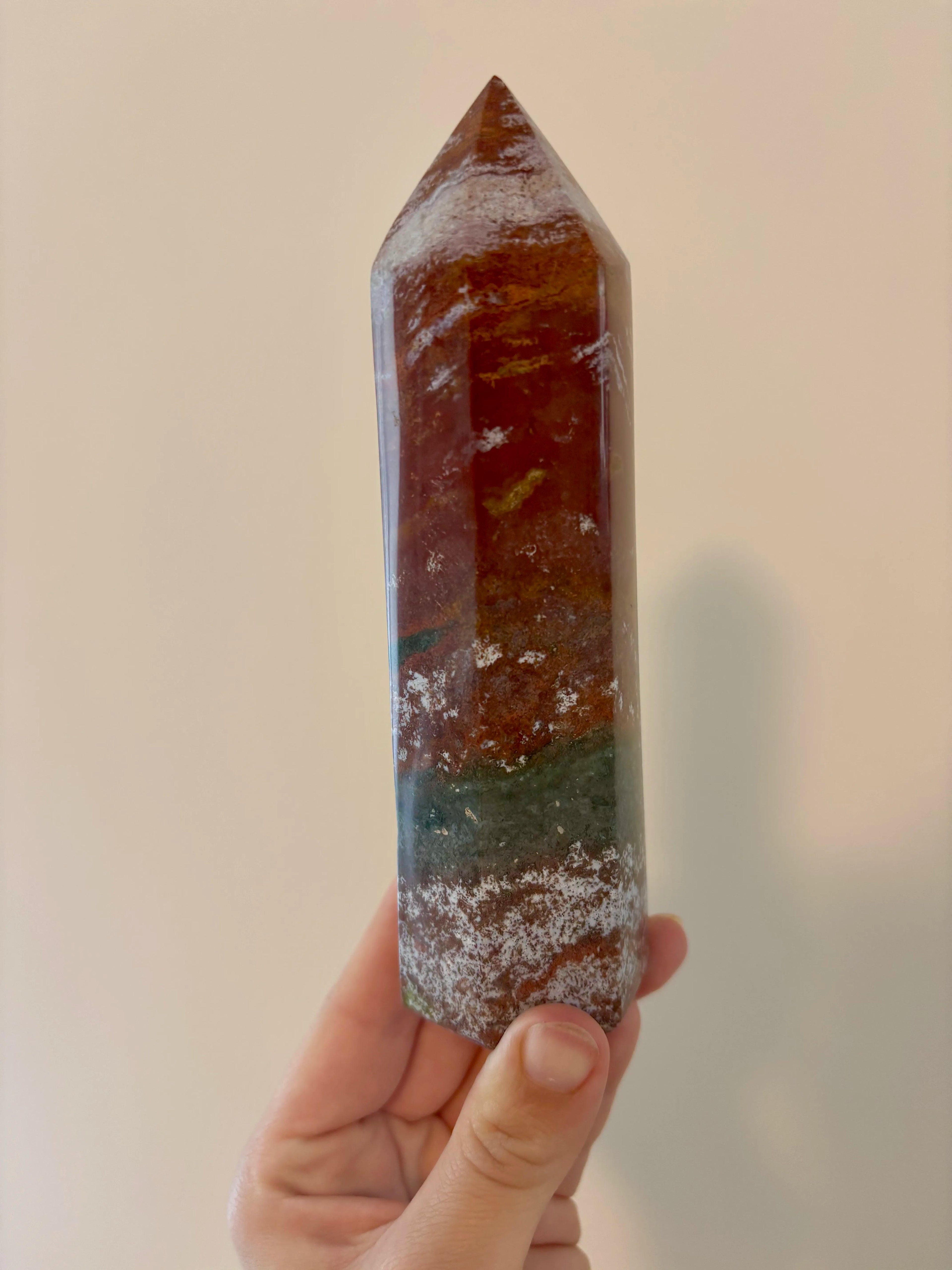 Obelisk van Orbiculaire Jaspis