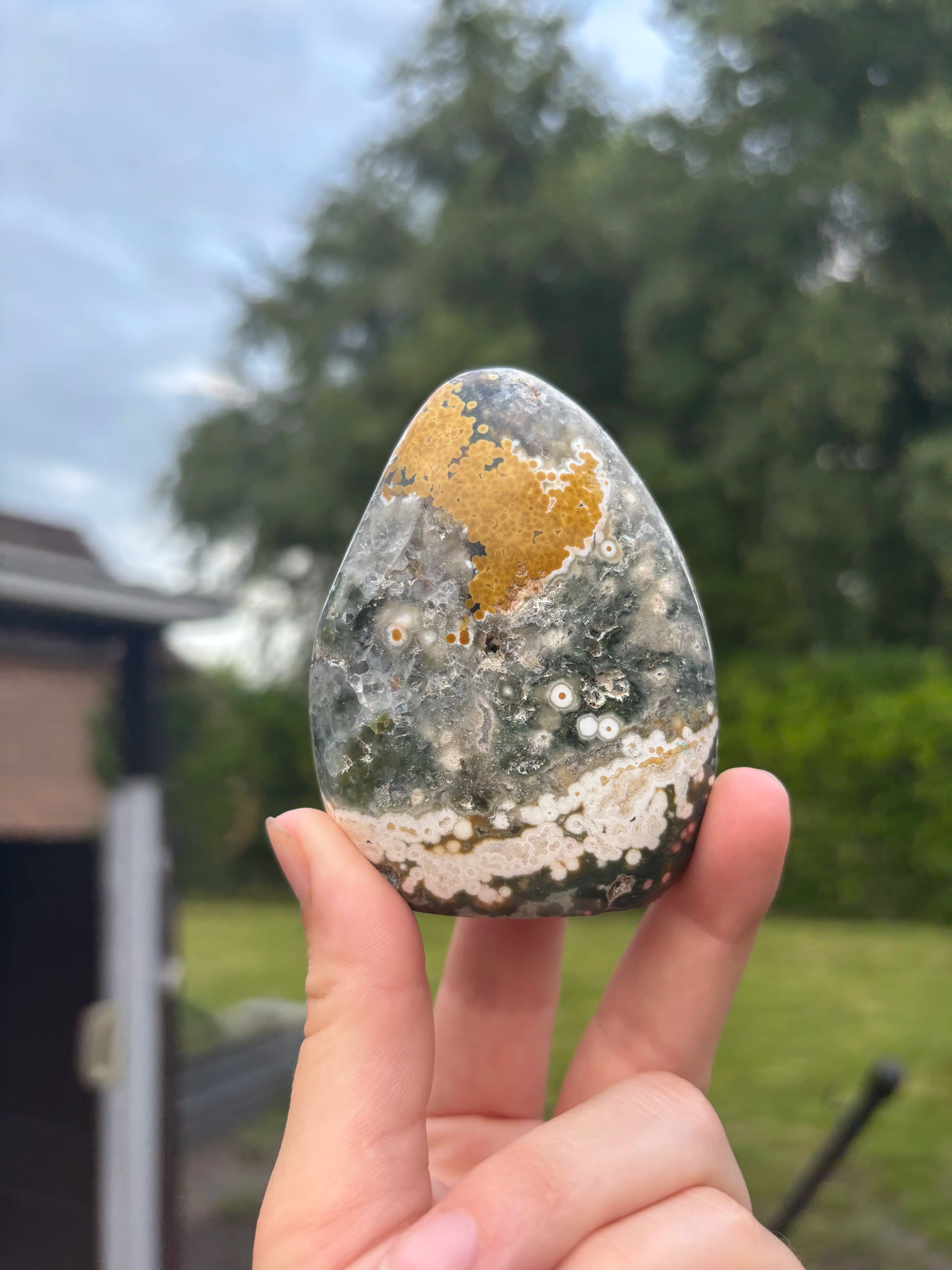 Free Form Oceaan Jaspis