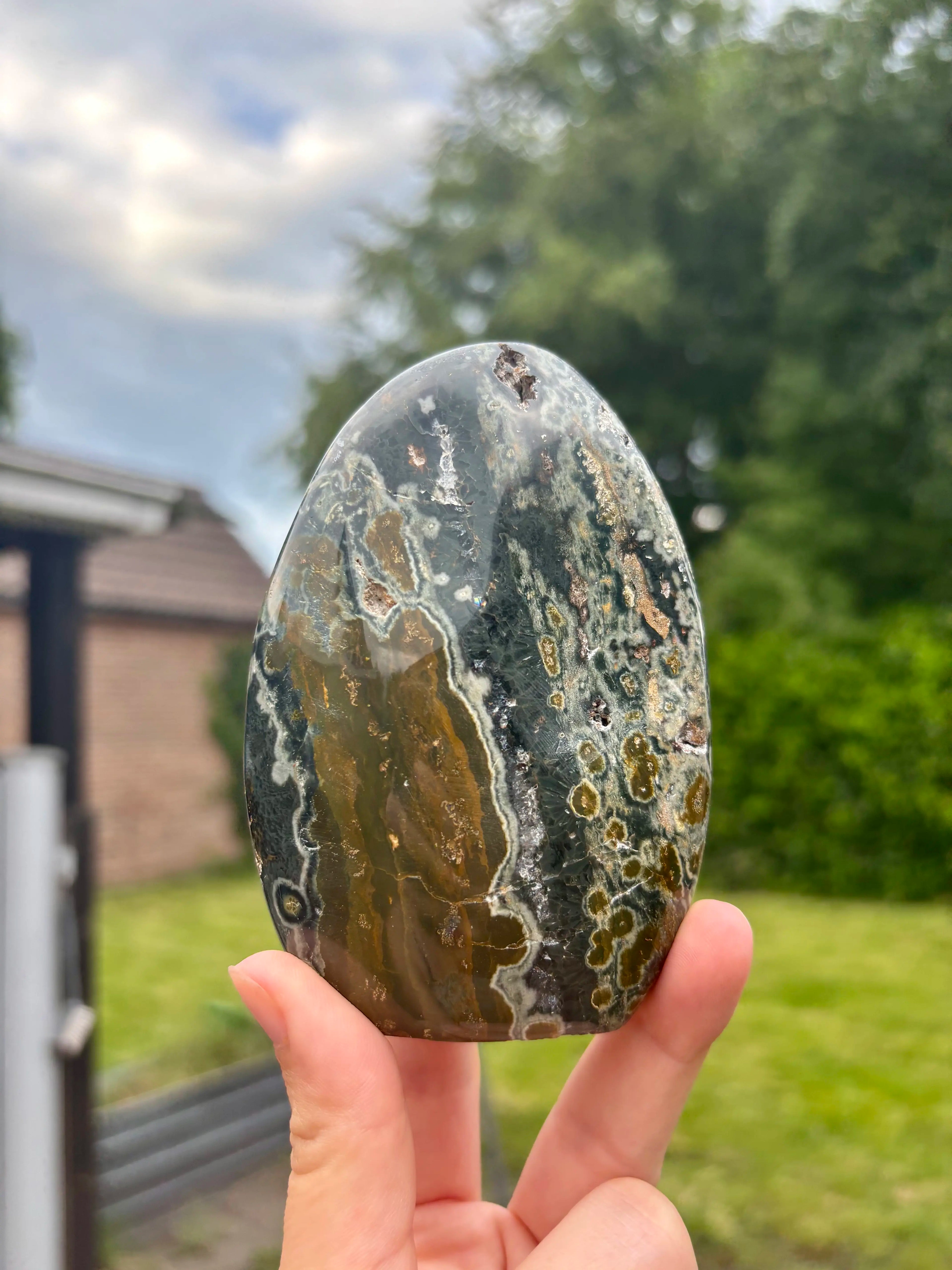 Free Form Oceaan Jaspis