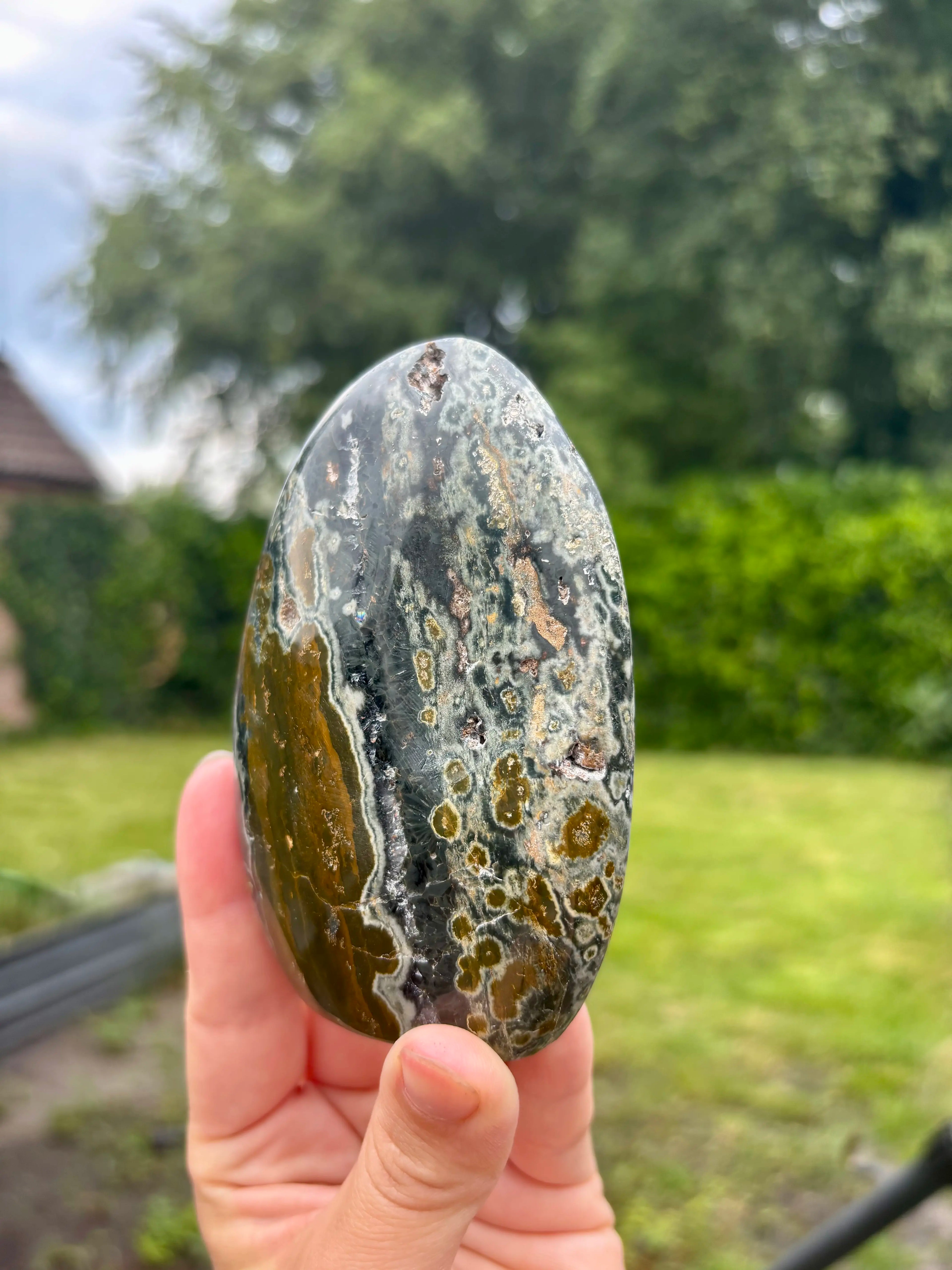 Free Form Oceaan Jaspis