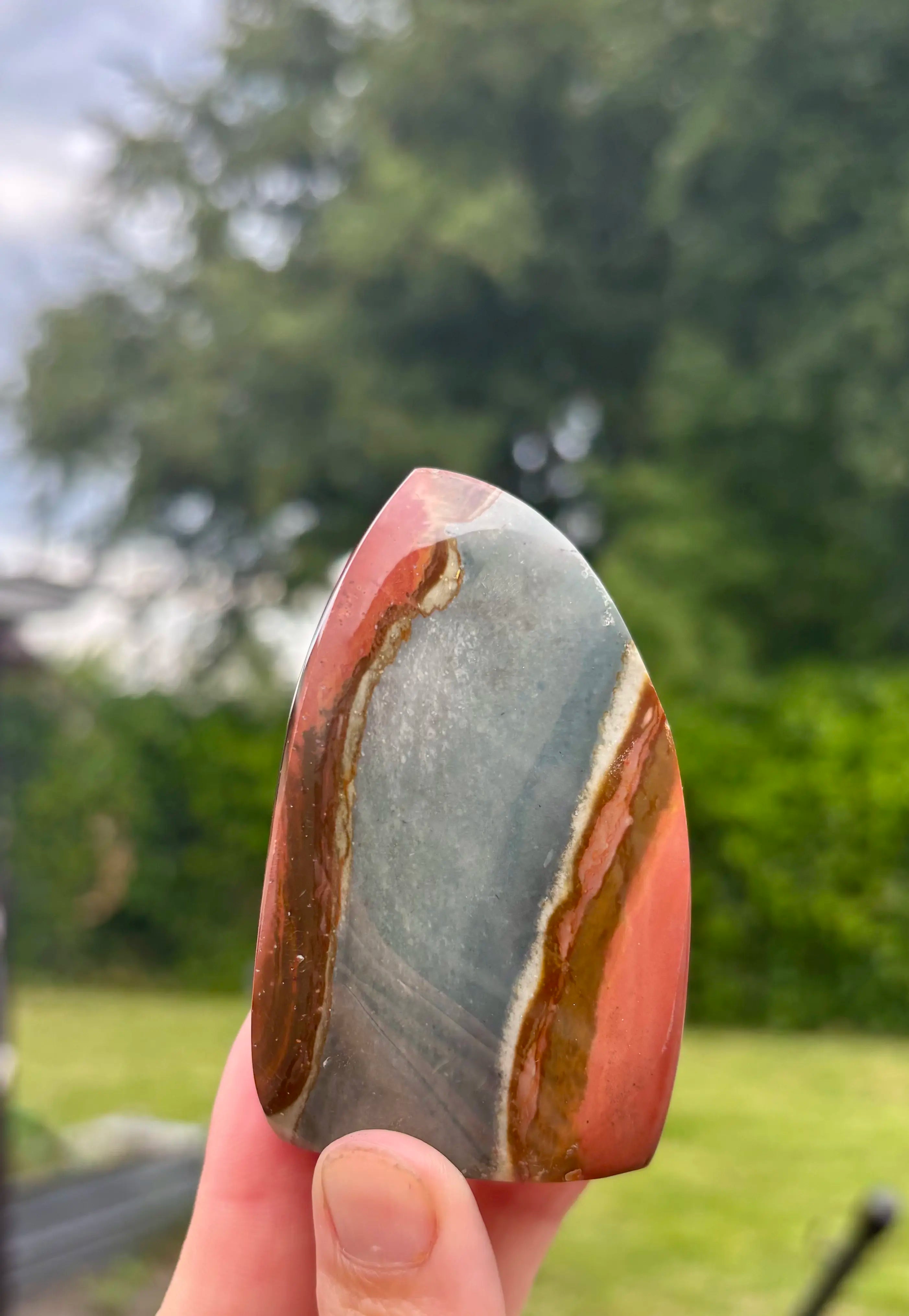 Free Form Polychroom Jaspis