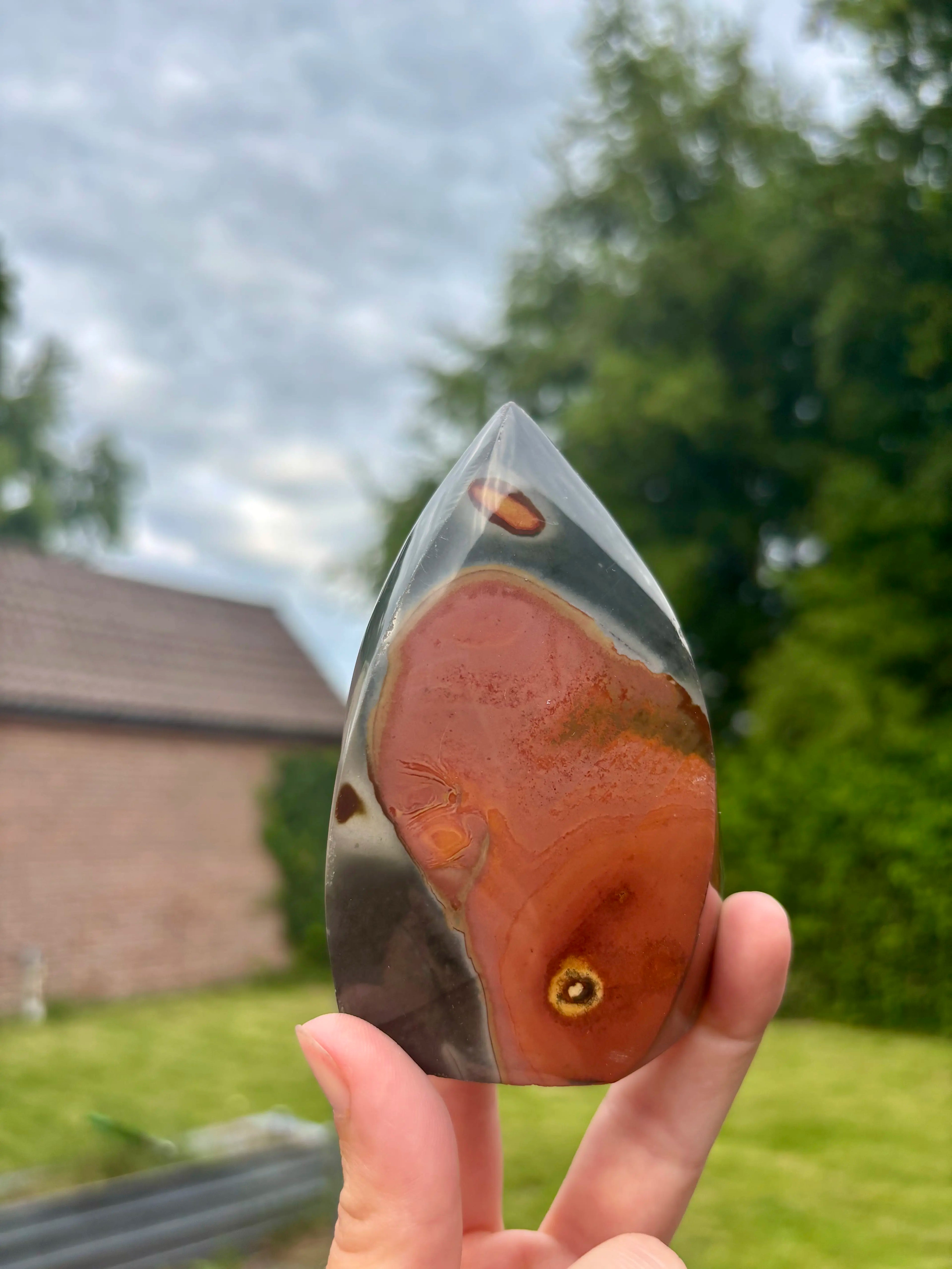 Free Form Polychroom Jaspis