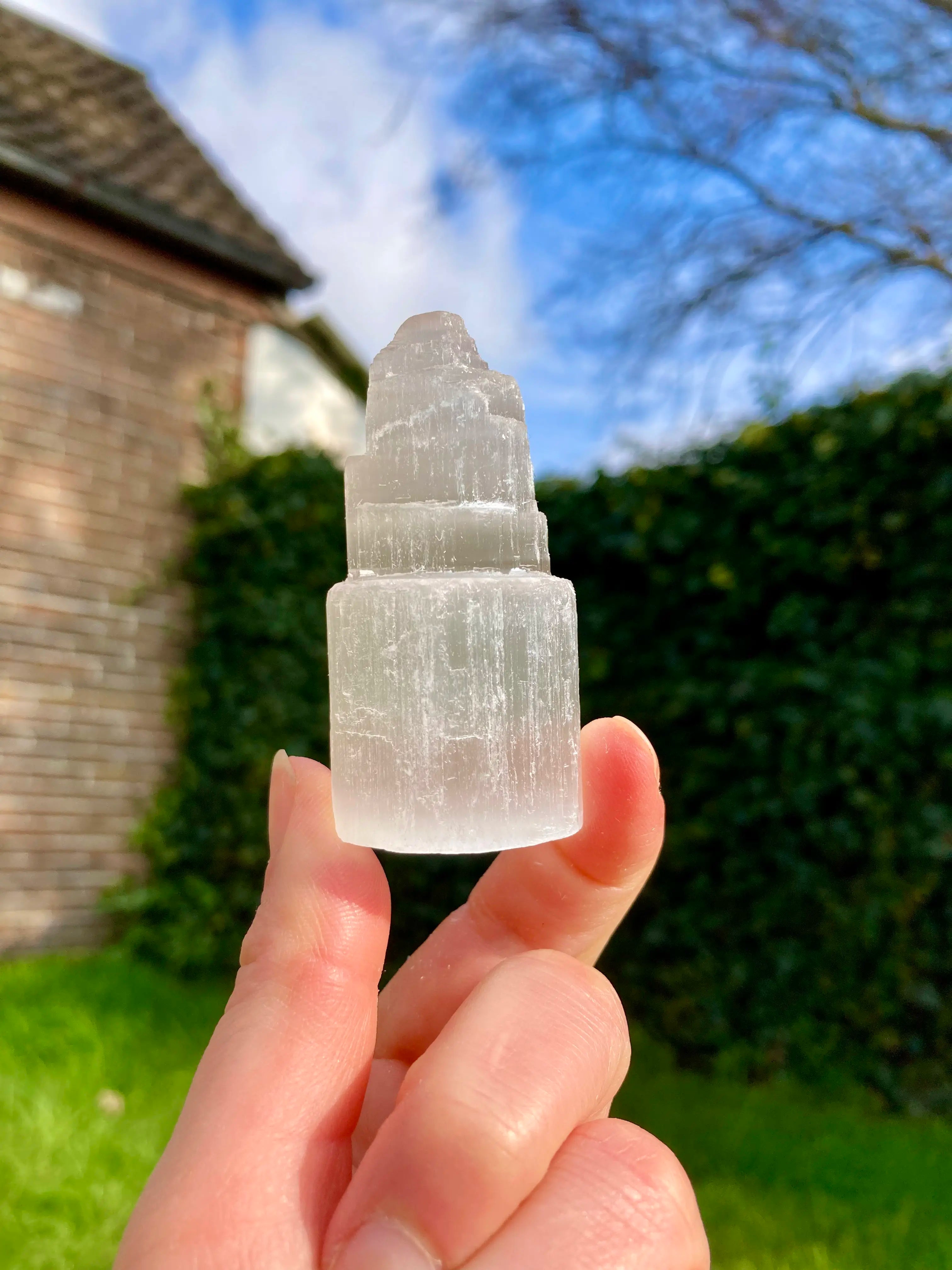 Seleniet Toren maat S c.a. 6cm