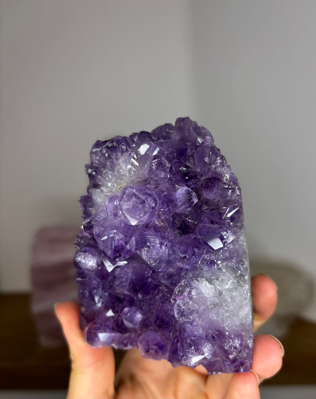 Amethist cluster uit Brazilië