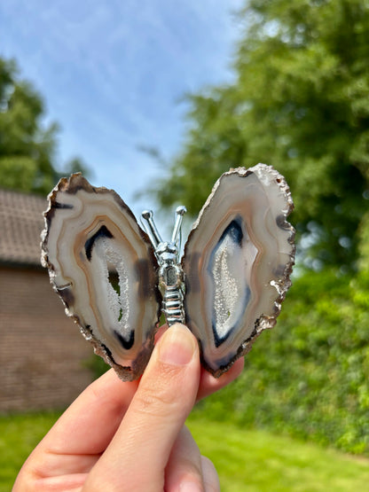 Natuurlijke Agaat Vlinder