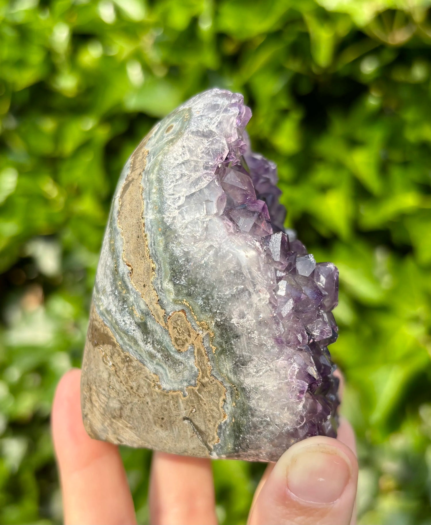 Amethist Cut Base Brazilië