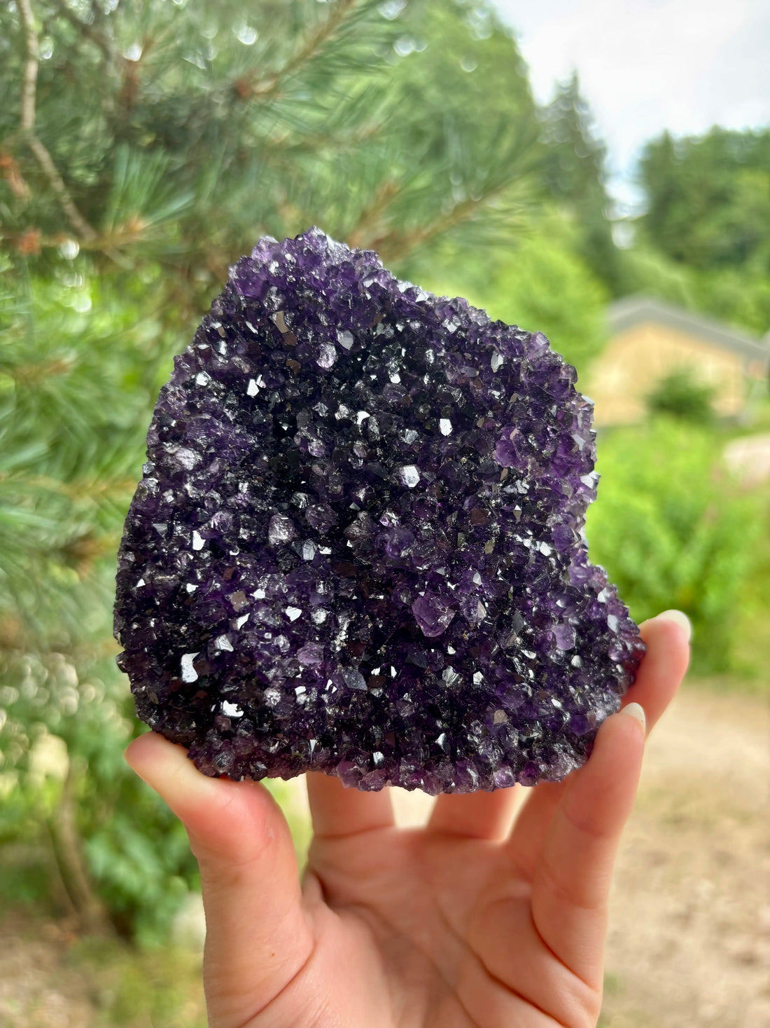 Amethist Cut Base Uruguay