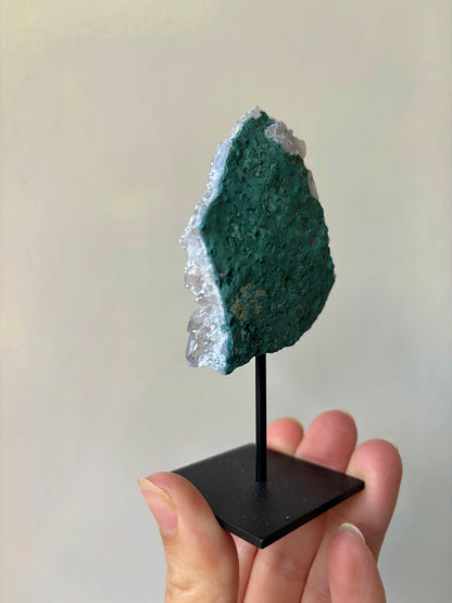 Angel Aura Amethist op standaard