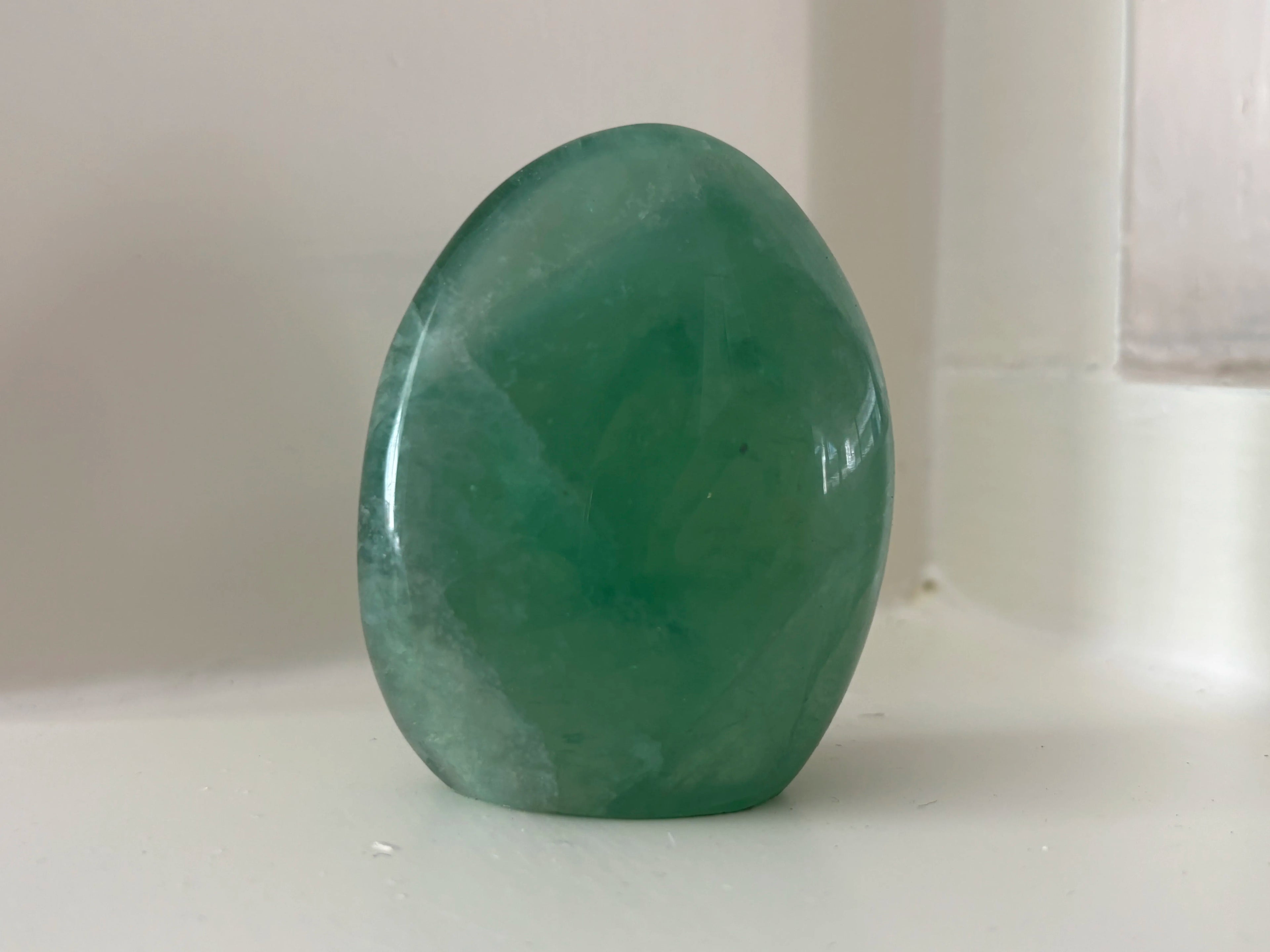 Freeform Fluoriet Sculptuur