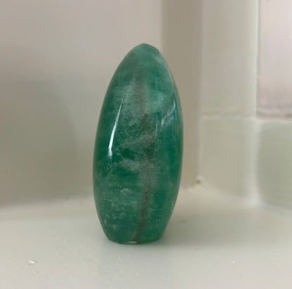 Freeform Fluoriet Sculptuur