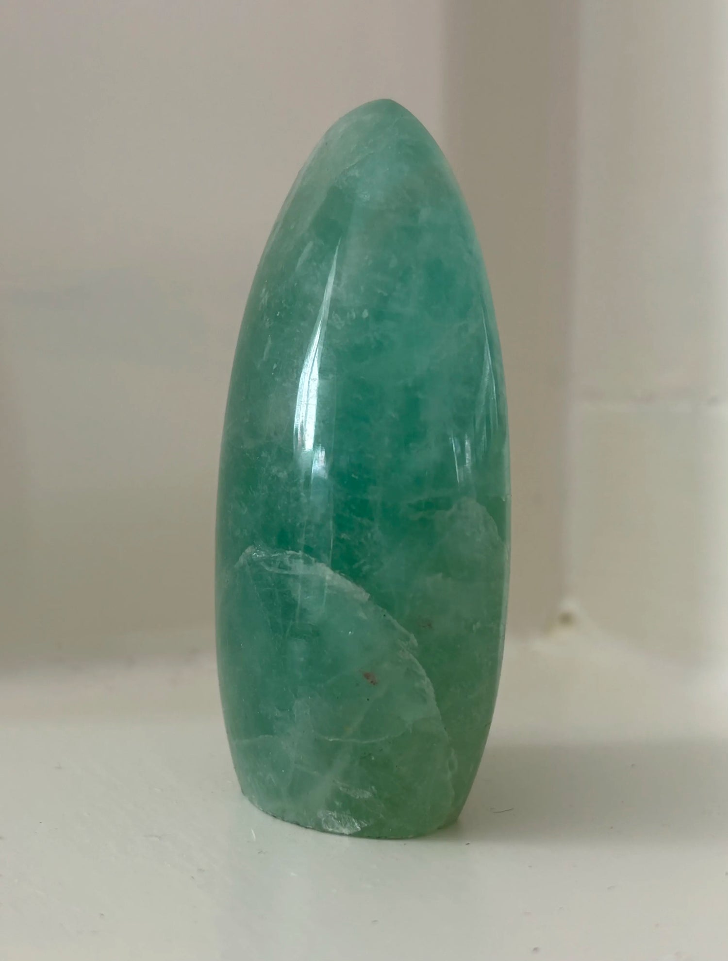 Freeform Fluoriet Sculptuur