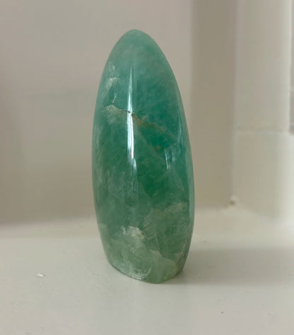 Freeform Fluoriet Sculptuur