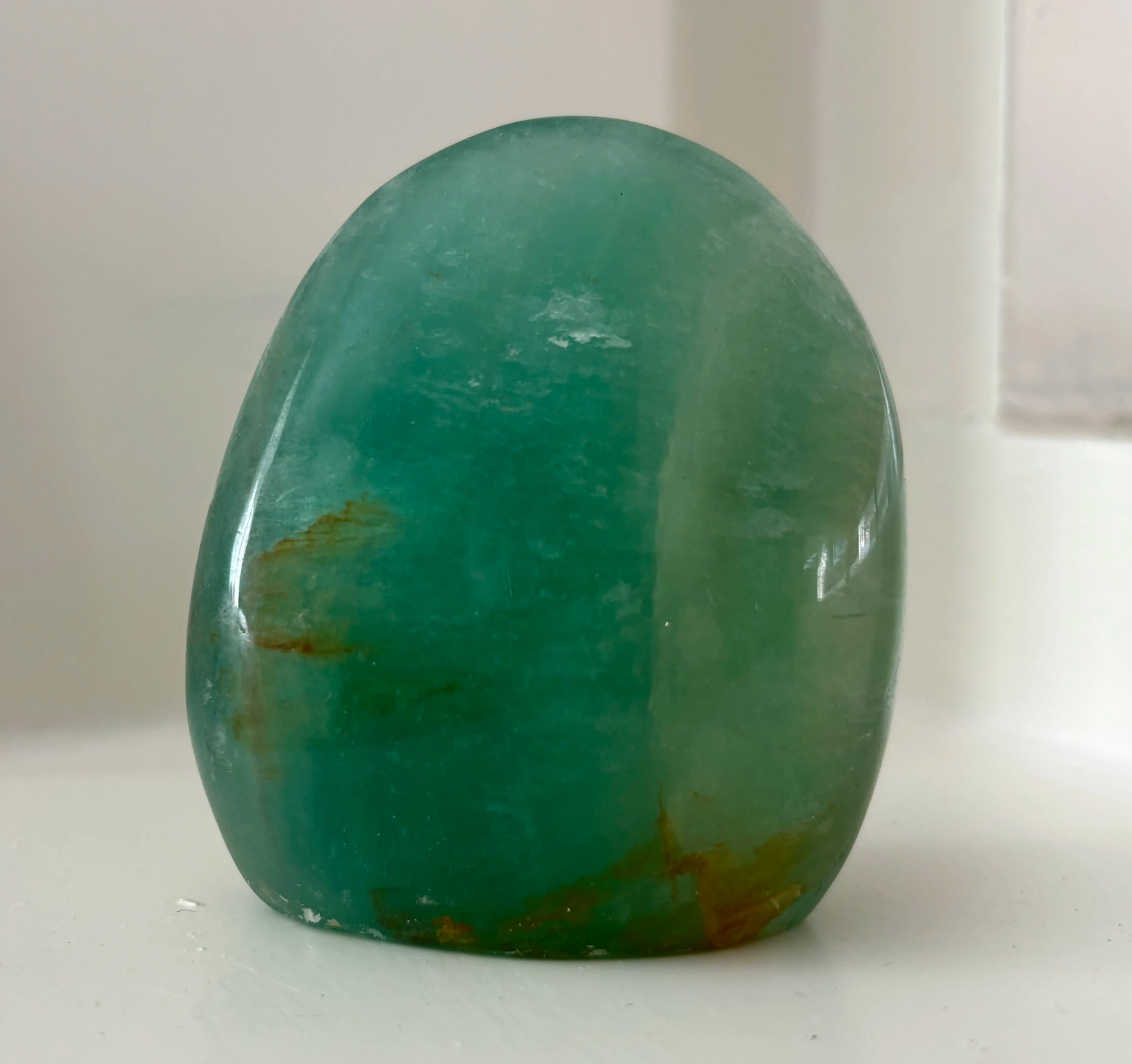 Freeform Fluoriet Sculptuur