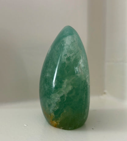 Freeform Fluoriet Sculptuur