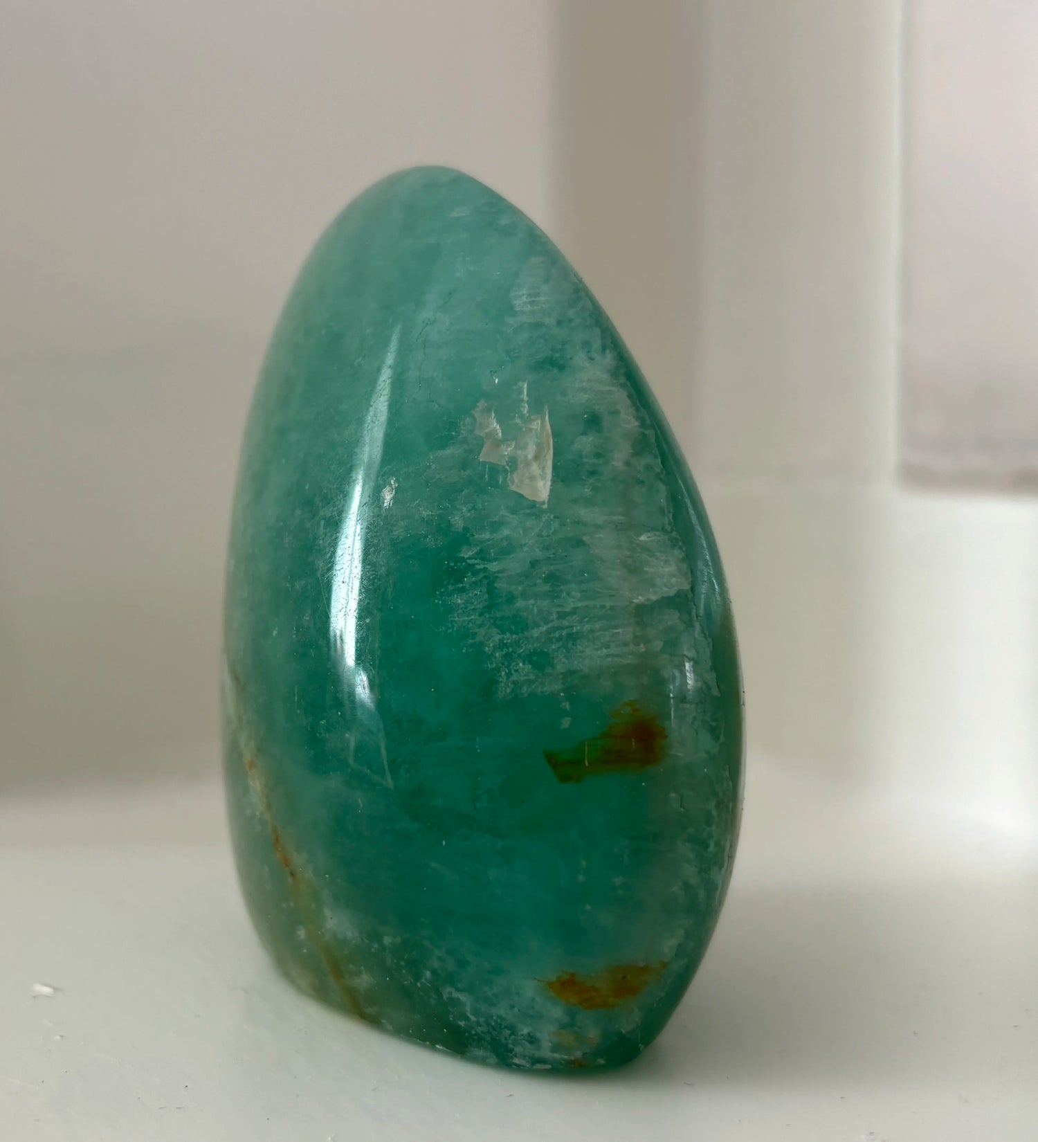 Freeform Fluoriet Sculptuur