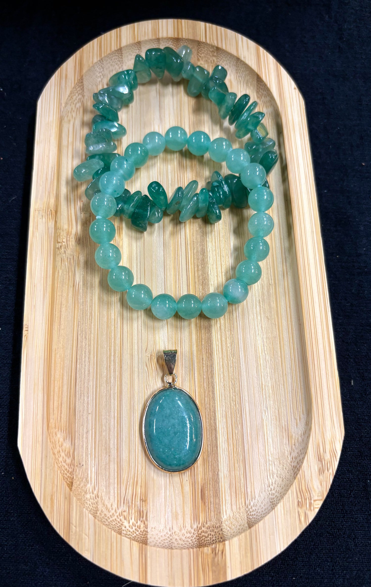 Aventurijn Sieraden set