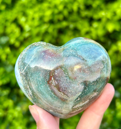 Polychroom Jaspis Hart