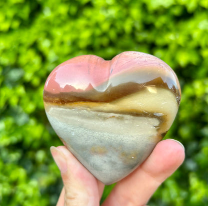Polychroom Jaspis Hart