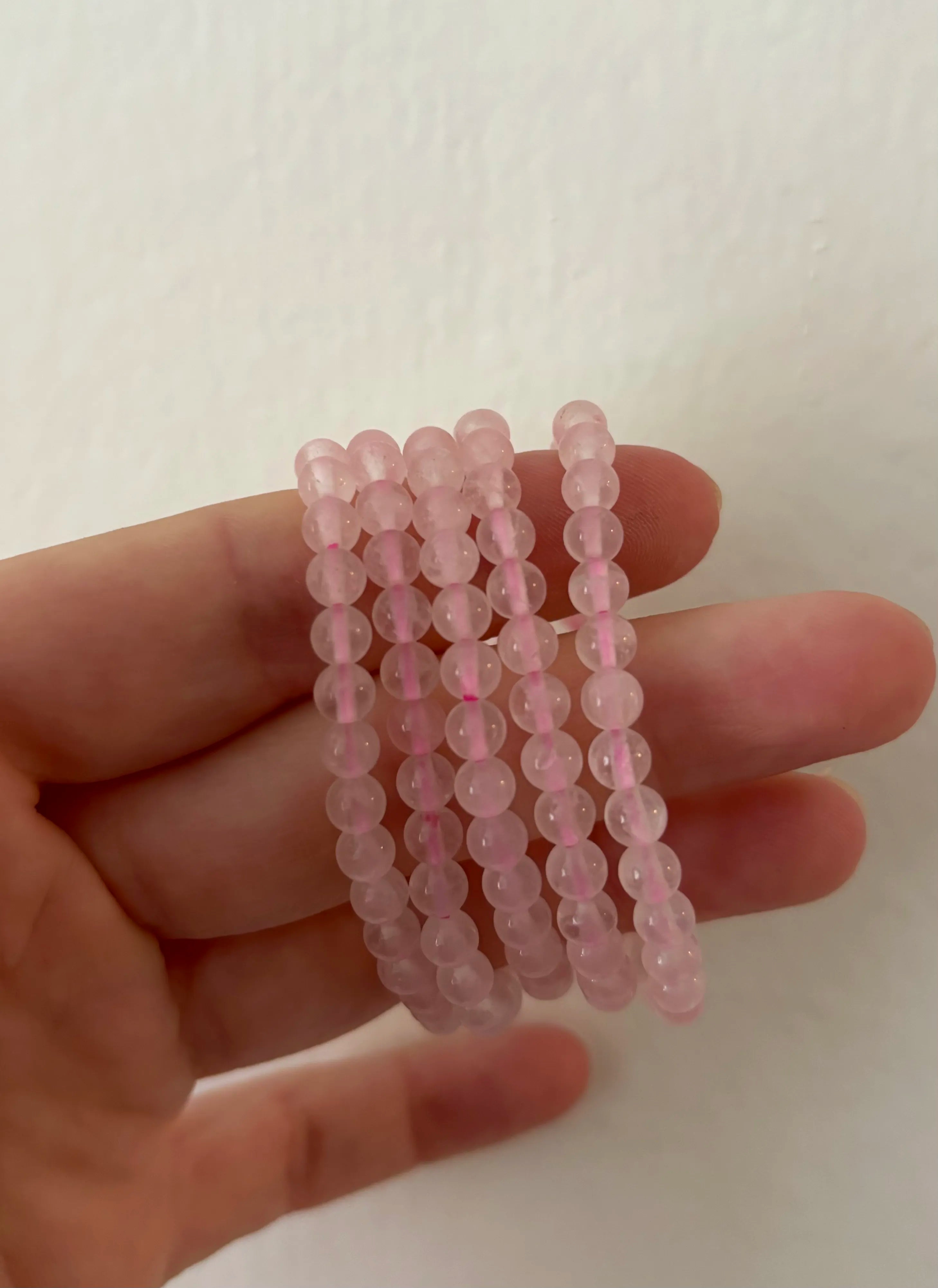 kinderarmbandje Rozenkwarts