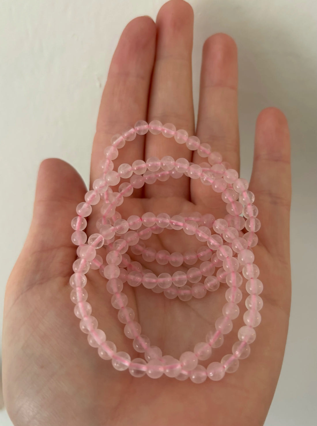 kinderarmbandje Rozenkwarts