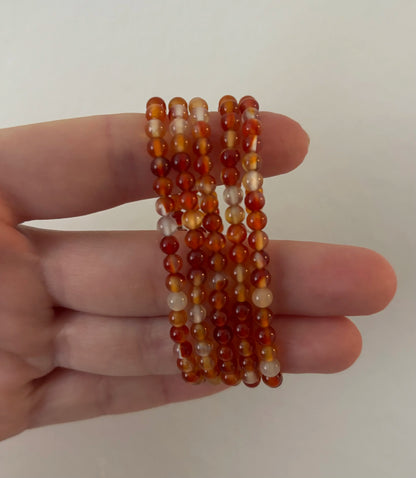 Kinderarmbandje Carneool