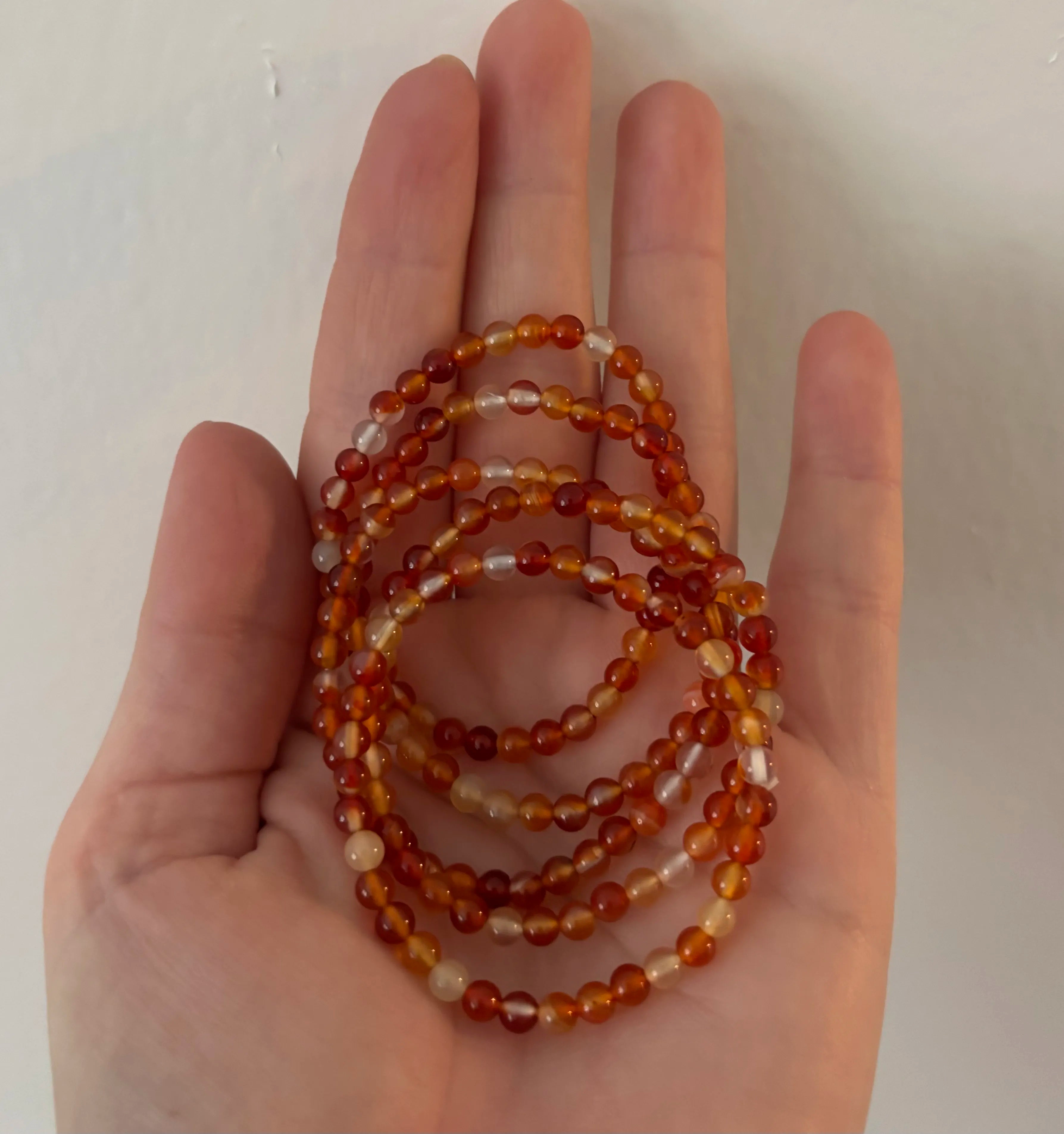 Kinderarmbandje Carneool