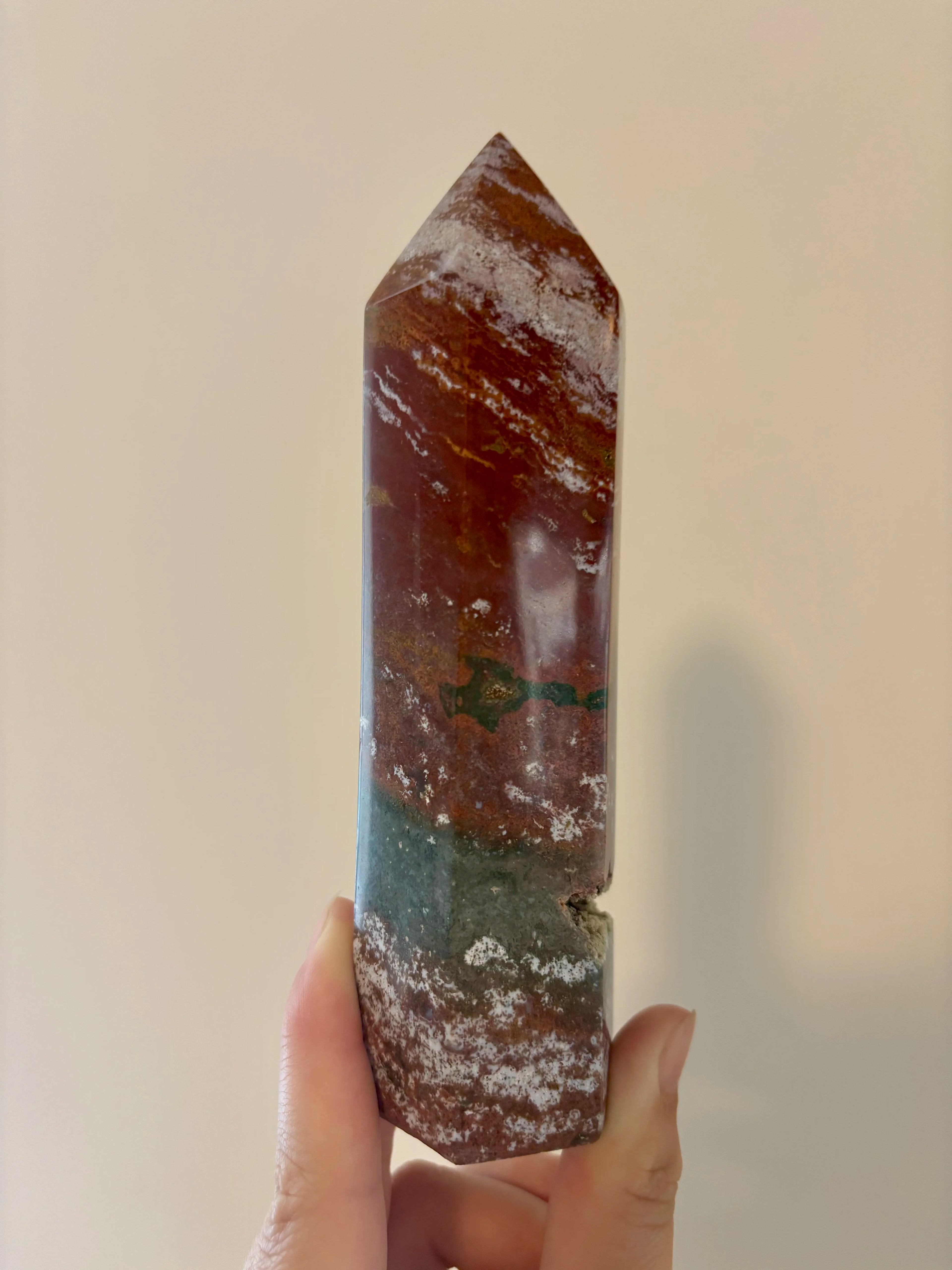 Obelisk van Orbiculaire Jaspis