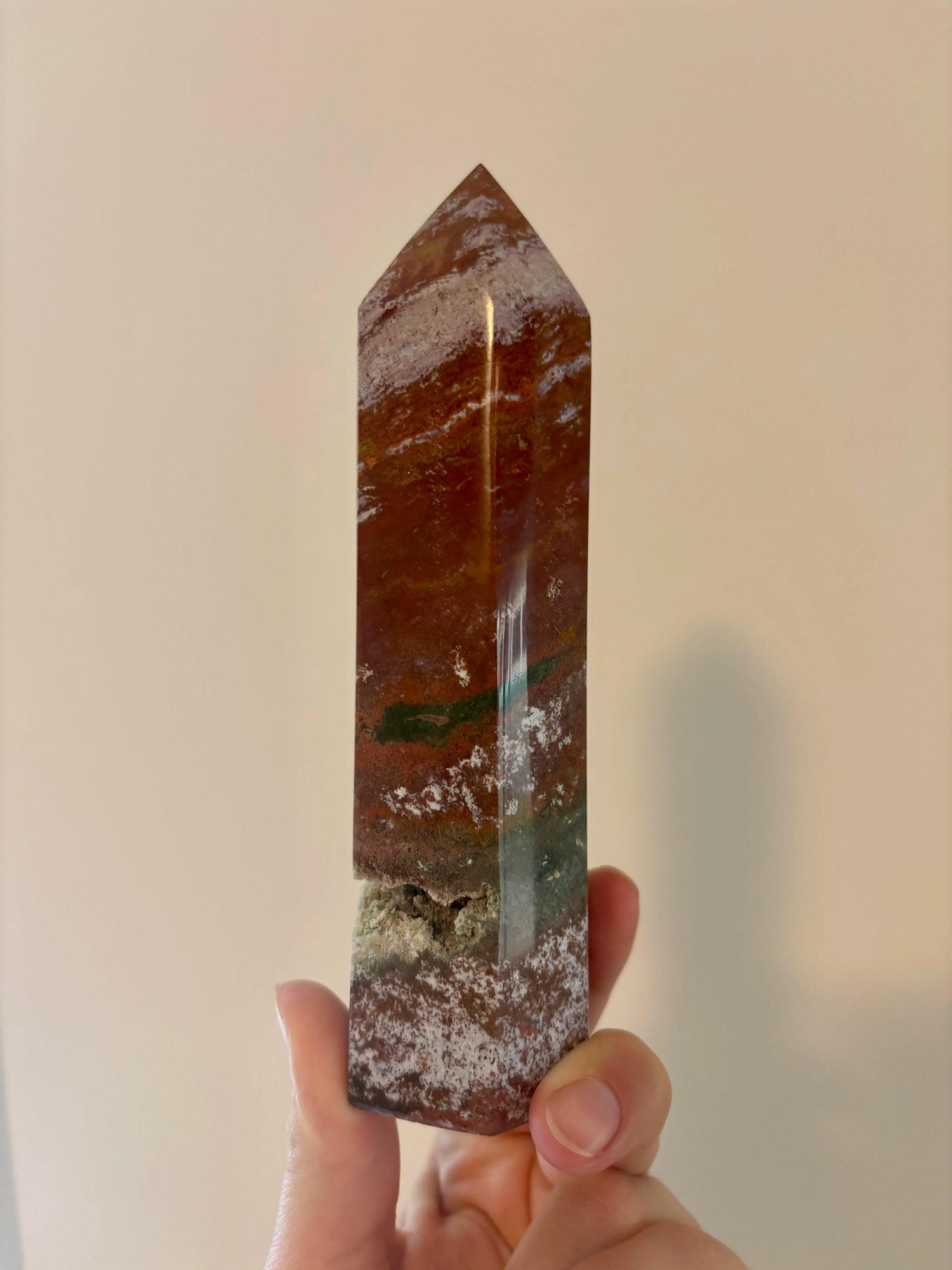 Obelisk van Orbiculaire Jaspis