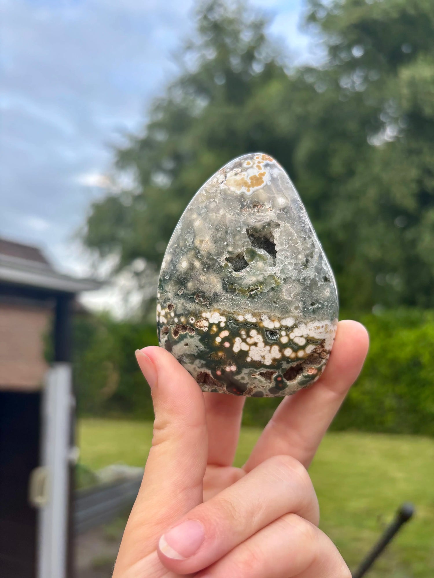 Free Form Oceaan Jaspis