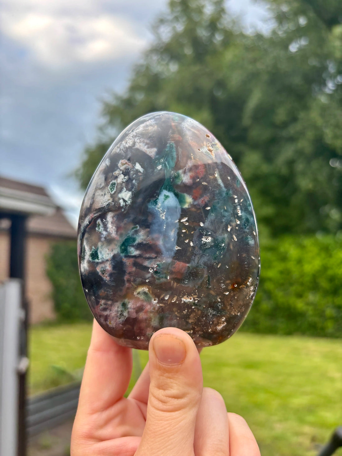 Free Form Oceaan Jaspis