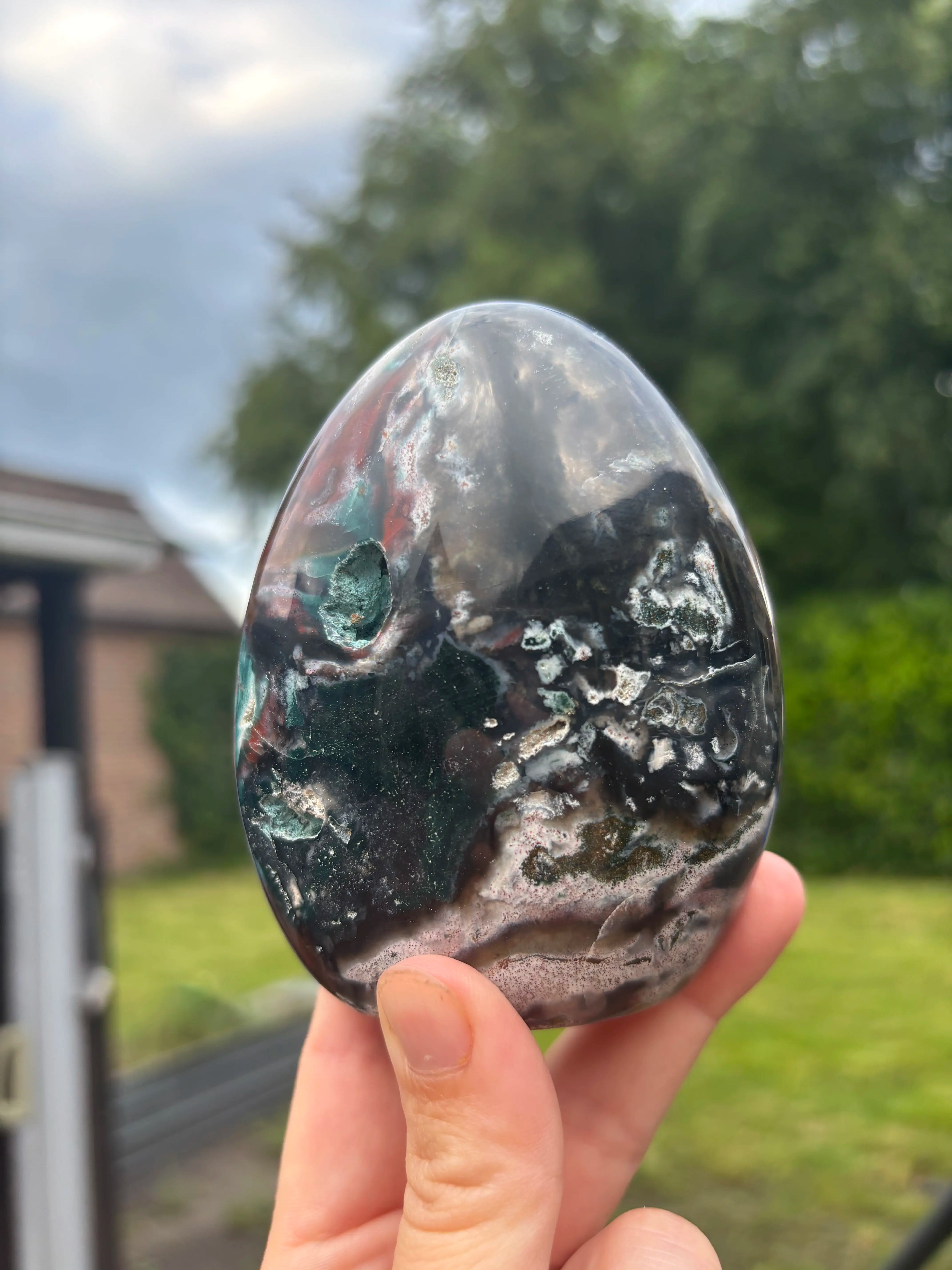 Free Form Oceaan Jaspis