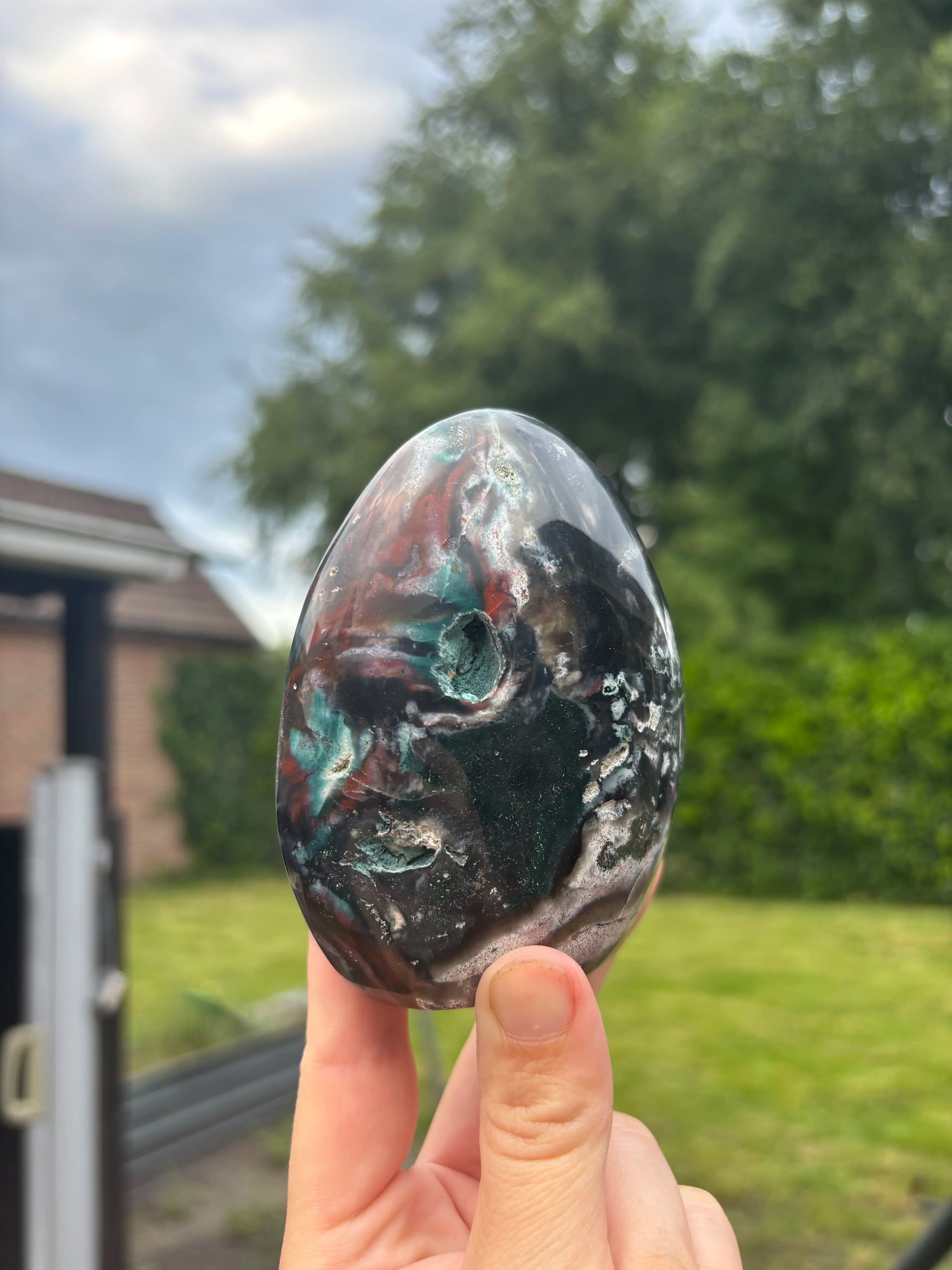 Free Form Oceaan Jaspis