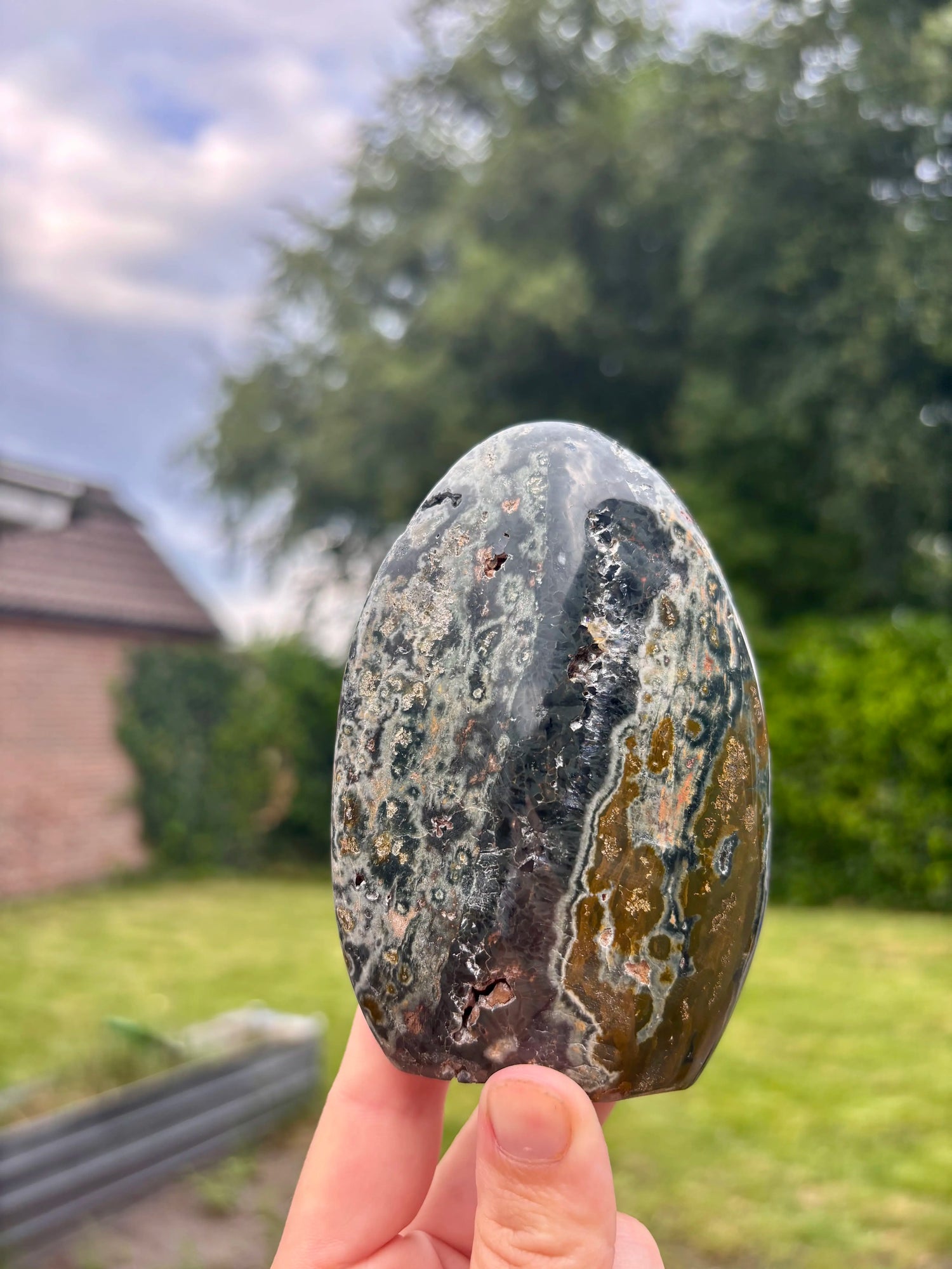 Free Form Oceaan Jaspis