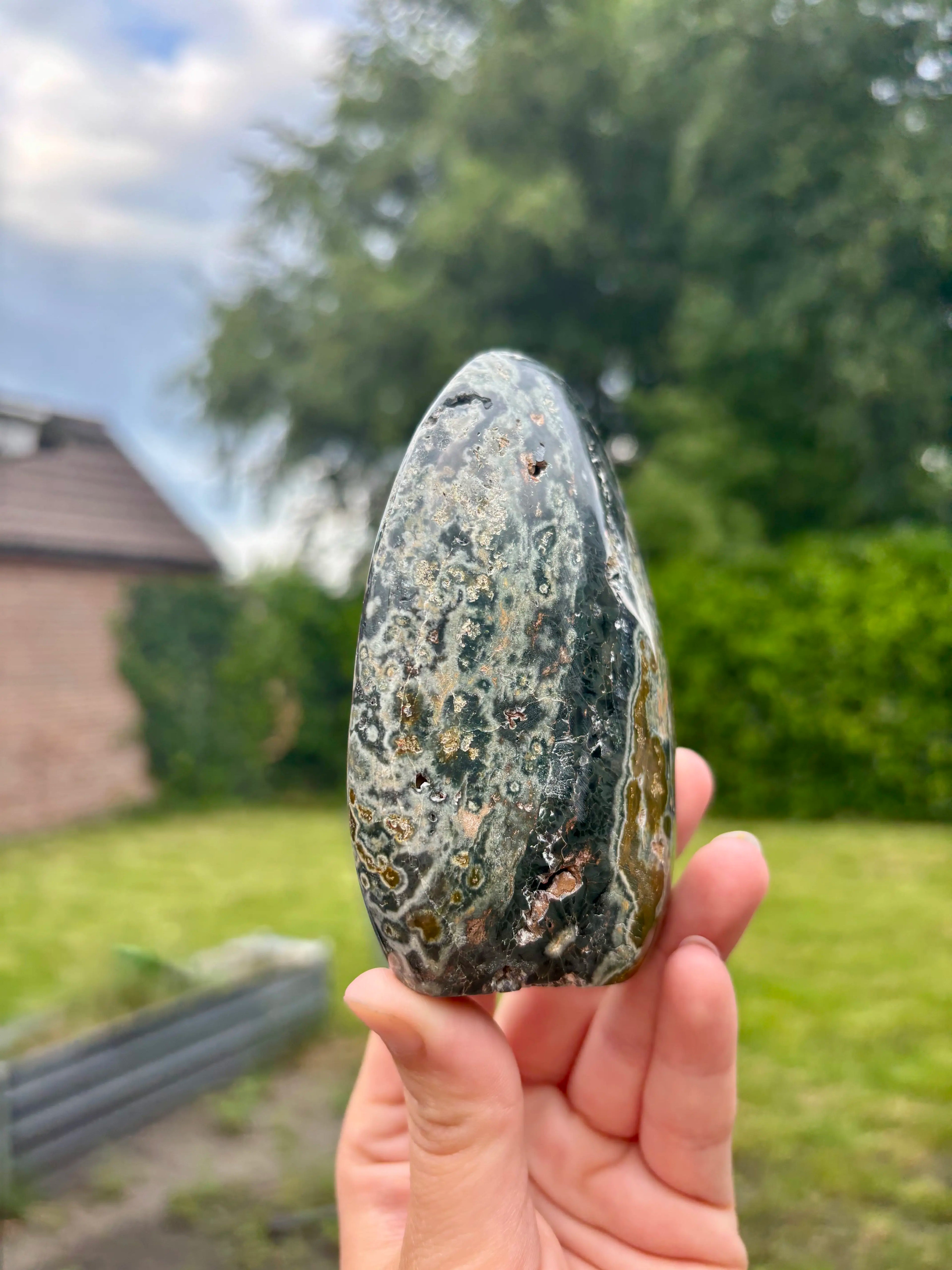 Free Form Oceaan Jaspis