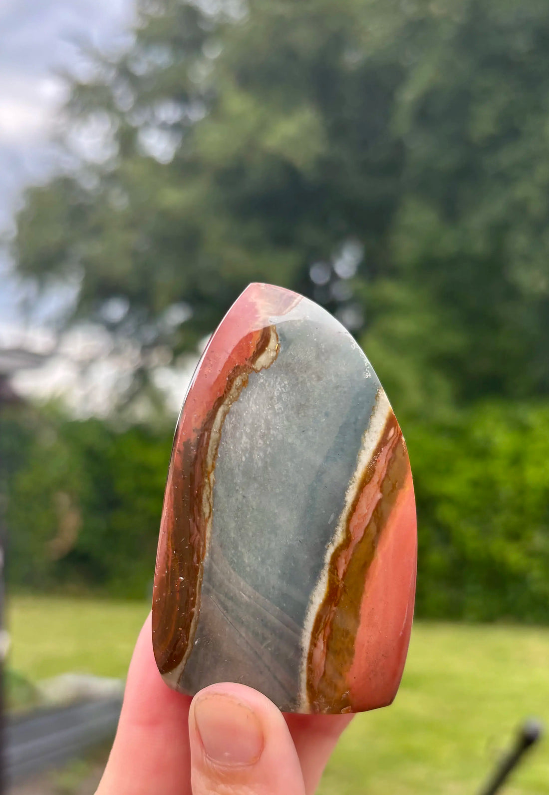 Free Form Polychroom Jaspis