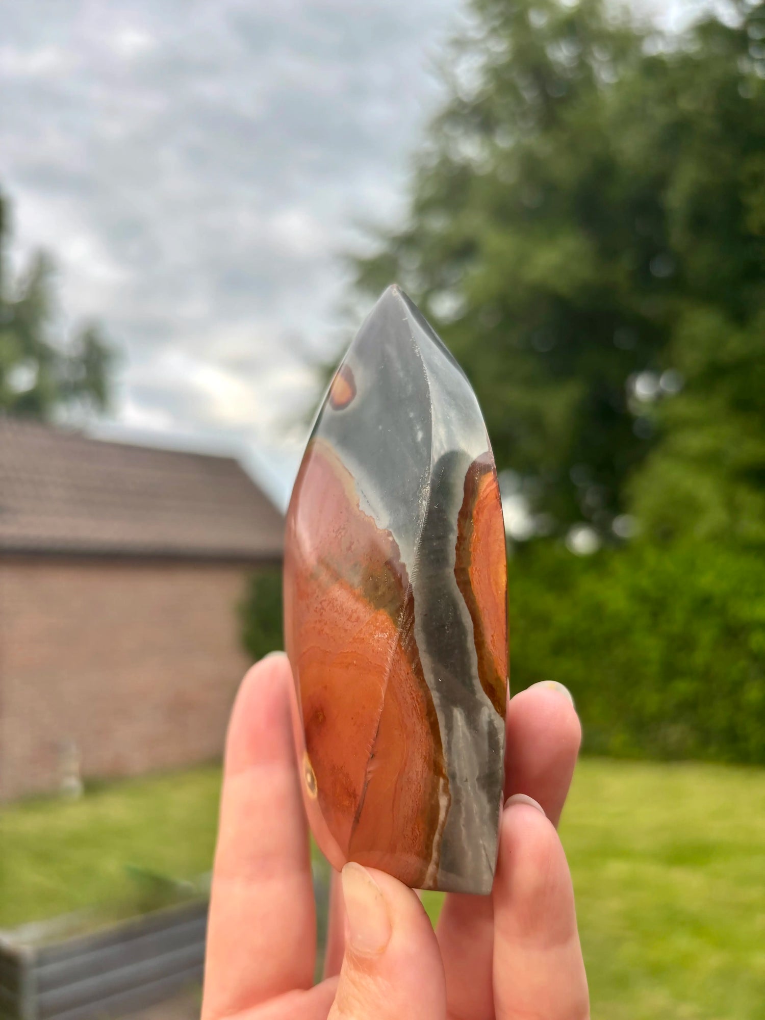 Free Form Polychroom Jaspis