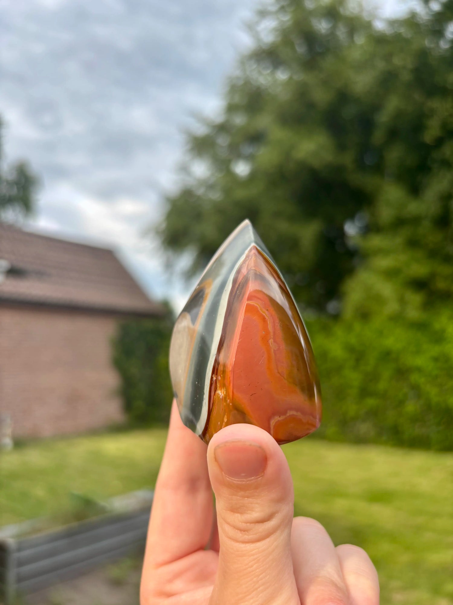 Free Form Polychroom Jaspis