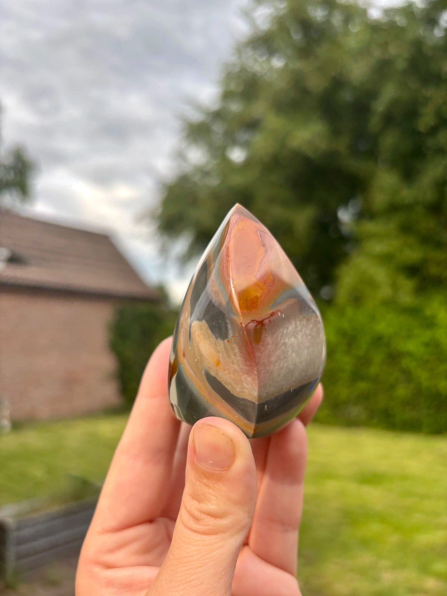 Free Form Polychroom Jaspis