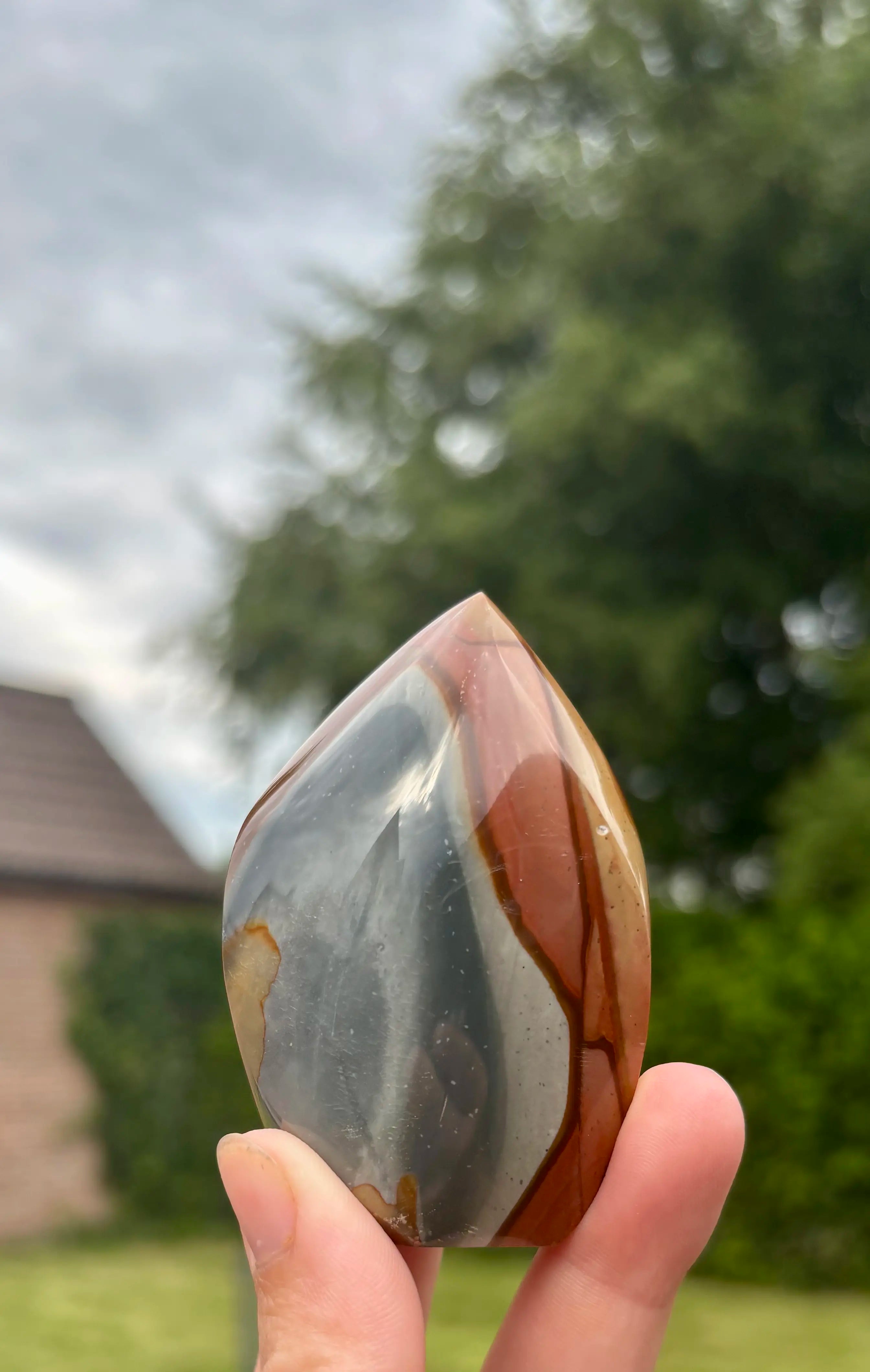 Free Form Polychroom Jaspis