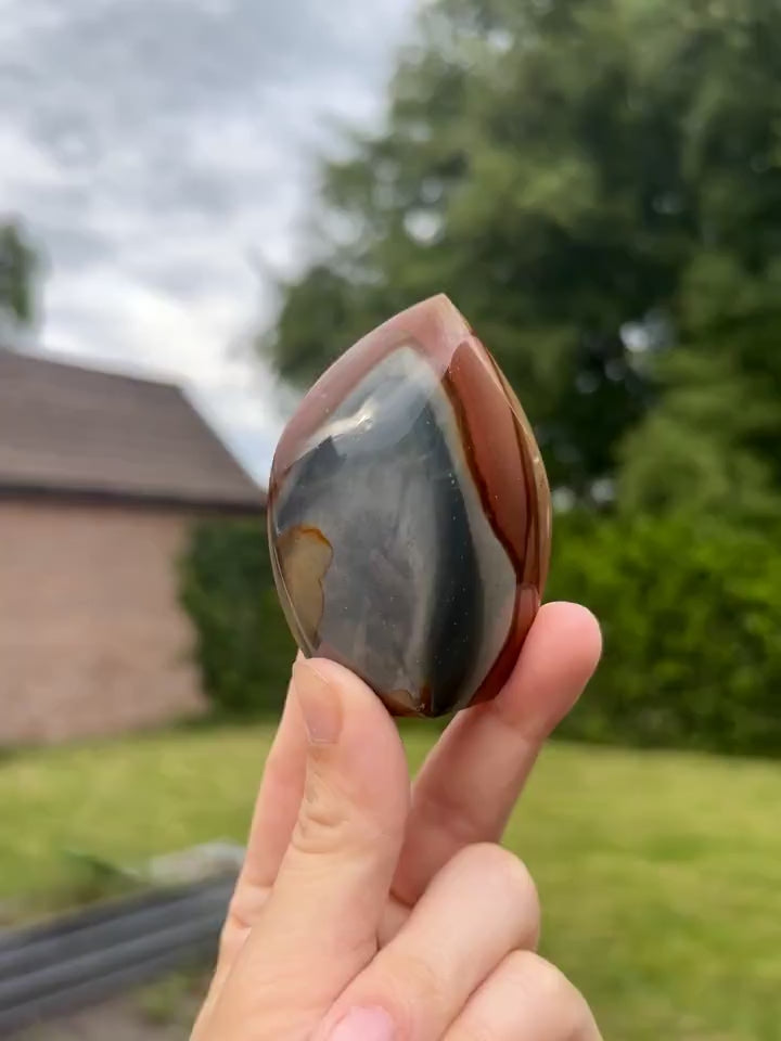 Free Form Polychroom Jaspis