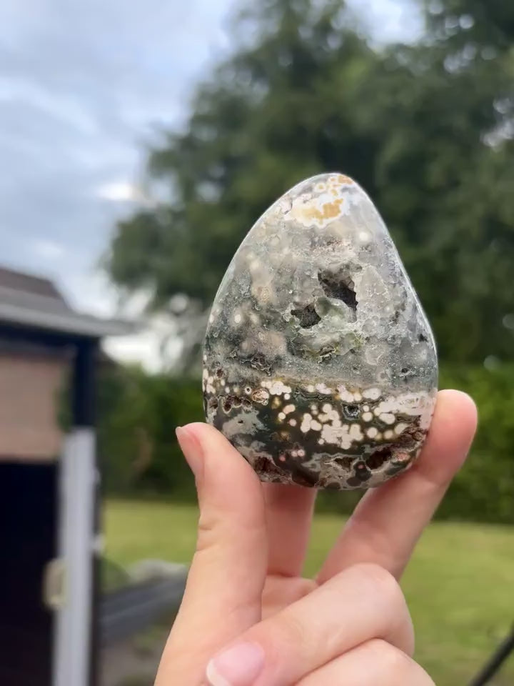 Free Form Oceaan Jaspis