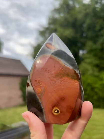 Free Form Polychroom Jaspis