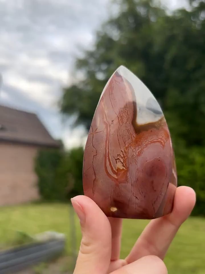 Free Form Polychroom Jaspis